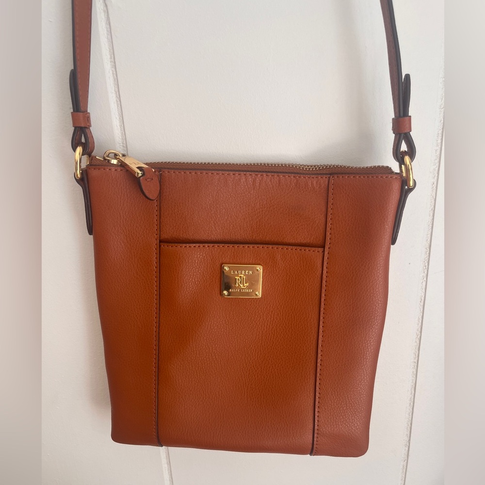 Ralph Lauren Leather Crossbody Handbag